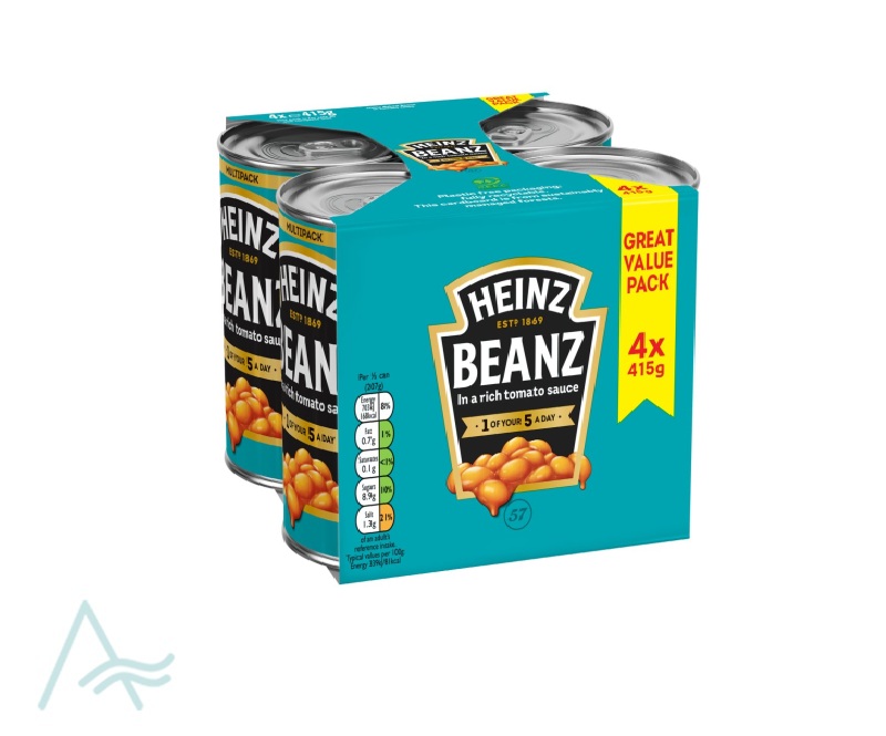 HEINZ BEANS 4X415 G